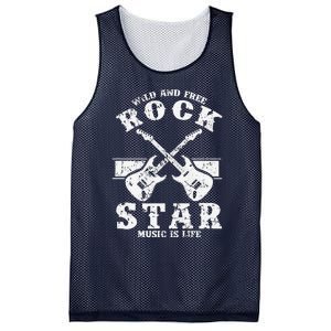 Wild And Free Rock Star Mesh Reversible Basketball Jersey Tank