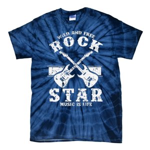 Wild And Free Rock Star Tie-Dye T-Shirt