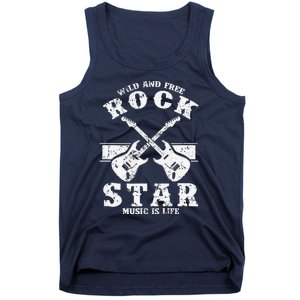 Wild And Free Rock Star Tank Top