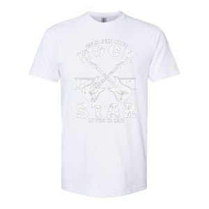 Wild And Free Rock Star Softstyle CVC T-Shirt