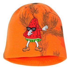 Watermelon Art For Dabbing Watermelon Wedge Lovers Kati - Camo Knit Beanie