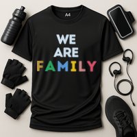 We Are Family Cooling Performance Crew T-Shirt