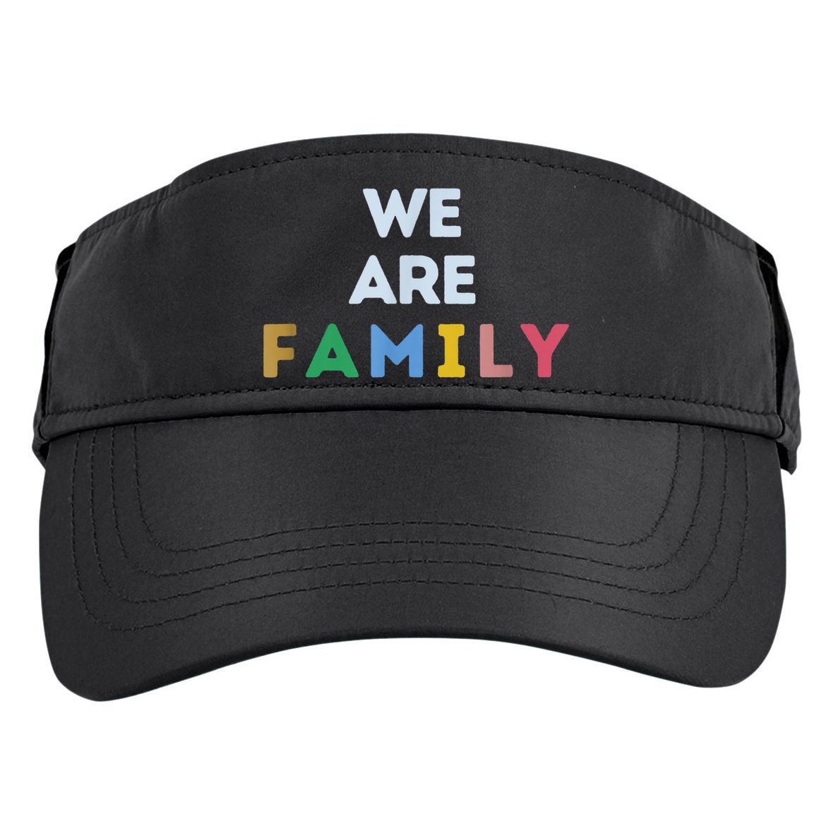 We Are Family Adult Drive Performance Visor