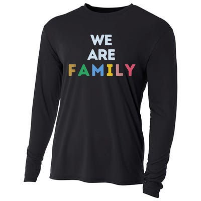 We Are Family Cooling Performance Long Sleeve Crew