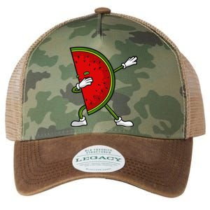 Watermelon Art For Dabbing Watermelon Wedge Lovers Legacy Tie Dye Trucker Hat