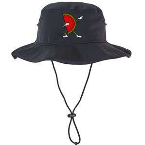 Watermelon Art For Dabbing Watermelon Wedge Lovers Legacy Cool Fit Booney Bucket Hat