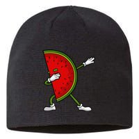 Watermelon Art For Dabbing Watermelon Wedge Lovers Sustainable Beanie