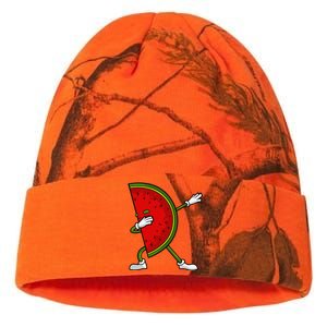 Watermelon Art For Dabbing Watermelon Wedge Lovers Kati Licensed 12" Camo Beanie