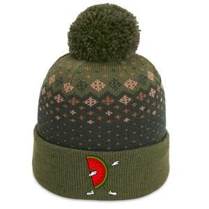 Watermelon Art For Dabbing Watermelon Wedge Lovers The Baniff Cuffed Pom Beanie