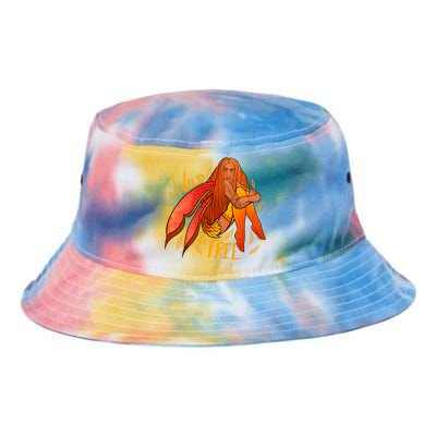 Wild And Free Autumn Fairy Druid Gift Tie Dye Newport Bucket Hat