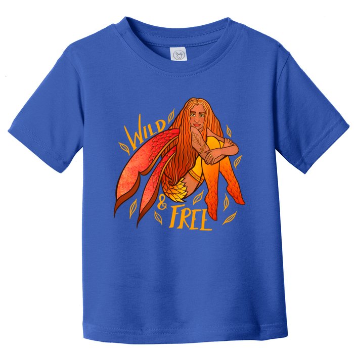 Wild And Free Autumn Fairy Druid Gift Toddler T-Shirt