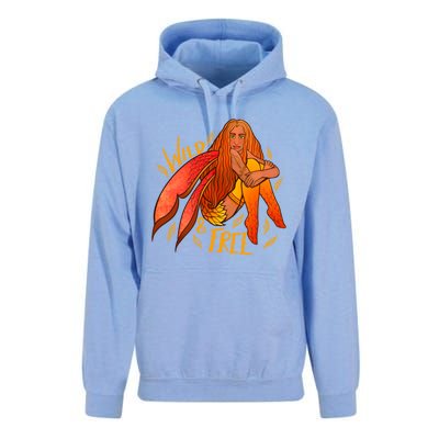 Wild And Free Autumn Fairy Druid Gift Unisex Surf Hoodie