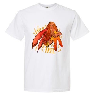 Wild And Free Autumn Fairy Druid Gift Garment-Dyed Heavyweight T-Shirt