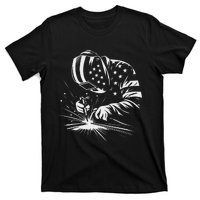 Welder American Flag Usa Patriotic Welding Welder T-Shirt