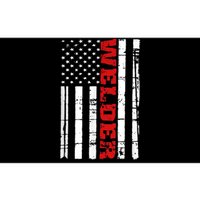 Welder American Flag USA Patriotic Weld Pipefitter Bumper Sticker