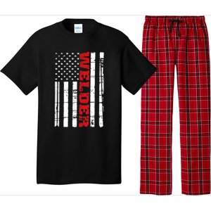 Welder American Flag USA Patriotic Weld Pipefitter Pajama Set