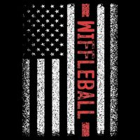 Wiffleball American Flag 4th of July Cool Player Novelty Mesh Reversible Basketball Jersey Tank