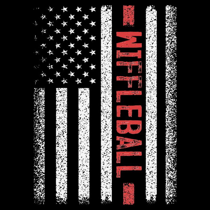 Wiffleball American Flag 4th of July Cool Player Novelty Mesh Reversible Basketball Jersey Tank