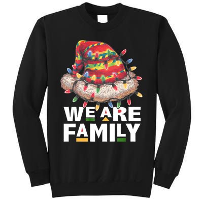 We Are Family African Dope Black Christmas Matching Family Sweatshirt