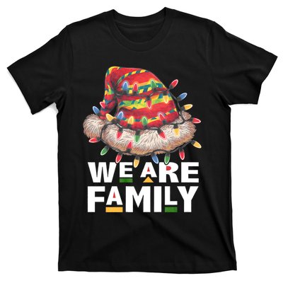 We Are Family African Dope Black Christmas Matching Family T-Shirt