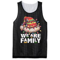 We Are Family African Dope Black Christmas Matching Family Mesh Reversible Basketball Jersey Tank