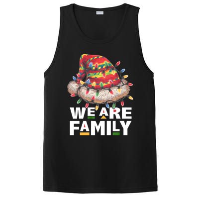 We Are Family African Dope Black Christmas Matching Family PosiCharge Competitor Tank