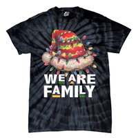 We Are Family African Dope Black Christmas Matching Family Tie-Dye T-Shirt