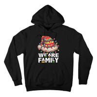 We Are Family African Dope Black Christmas Matching Family Tall Hoodie