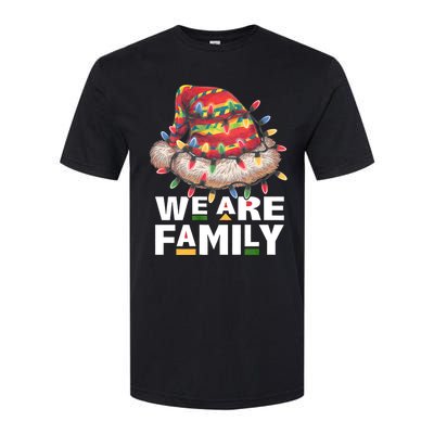 We Are Family African Dope Black Christmas Matching Family Softstyle CVC T-Shirt