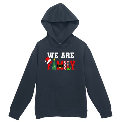 We Are Family Christmas Pajamas Matching Xmas Urban Pullover Hoodie