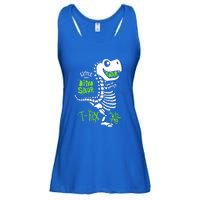 Wild And Free TRex Dinosaur Skeleton Funny Dinosaurs Cool Gift Ladies Essential Flowy Tank