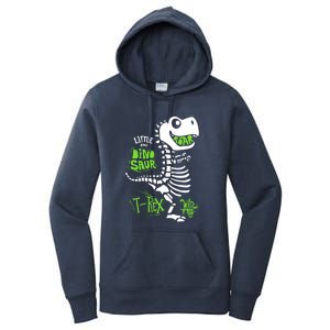 Wild And Free TRex Dinosaur Skeleton Funny Dinosaurs Cool Gift Women's Pullover Hoodie