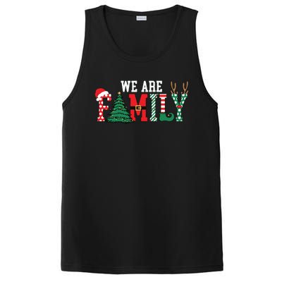 We Are Family Christmas PosiCharge Competitor Tank