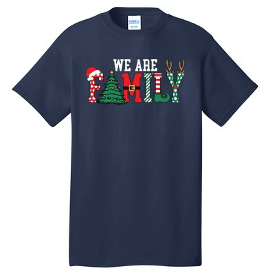 We Are Family Christmas Tall T-Shirt