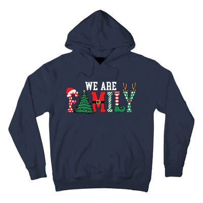 We Are Family Christmas Tall Hoodie