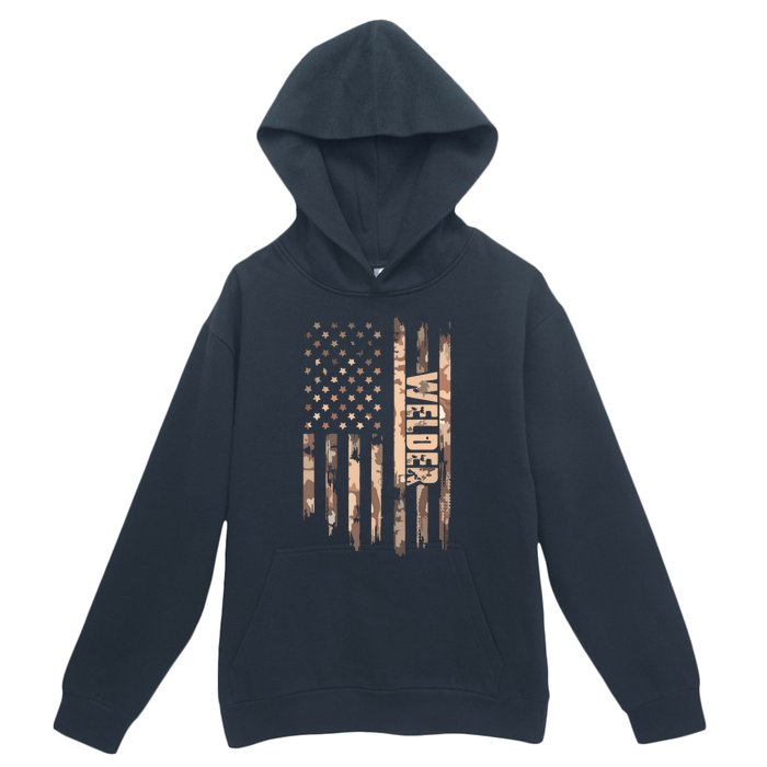 Welder American Flag Gift Welding Urban Pullover Hoodie