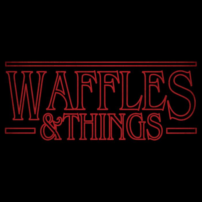 Waffles & Things Drawstring Bag