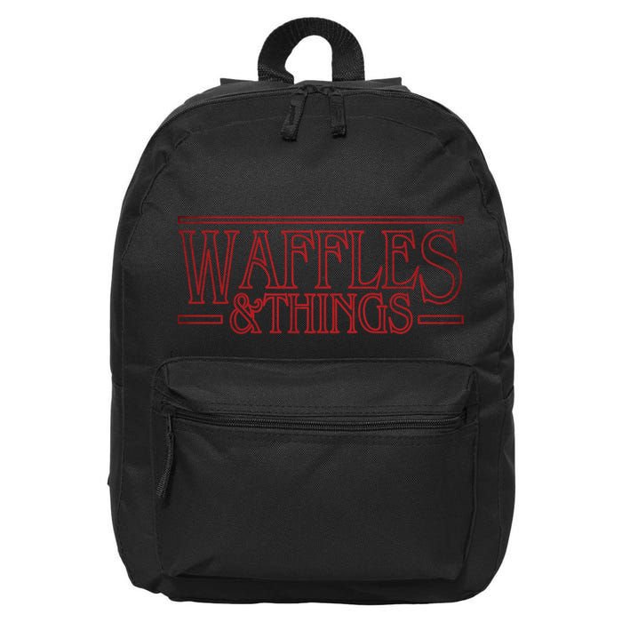 Waffles & Things 16 in Basic Backpack