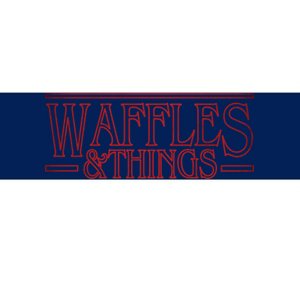 Waffles & Things Bumper Sticker