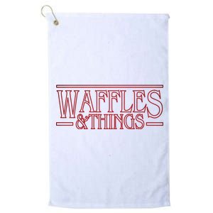 Waffles & Things Platinum Collection Golf Towel