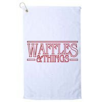 Waffles & Things Platinum Collection Golf Towel