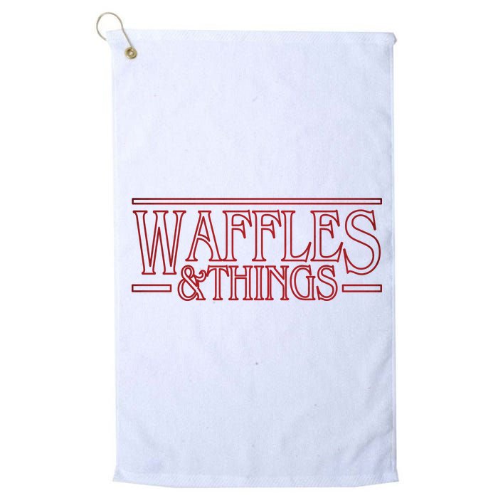 Waffles & Things Platinum Collection Golf Towel