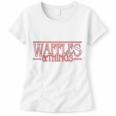 Waffles & Things Womens T-Shirt