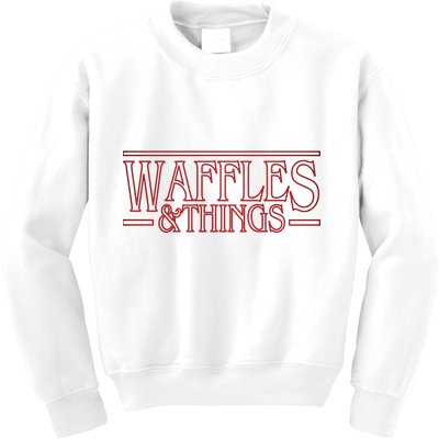 Waffles & Things Kids Sweatshirt