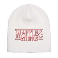 Waffles & Things Short Acrylic Beanie