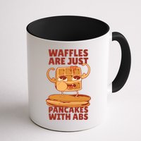 Waffles Are Just Pancakes With Abs Mug