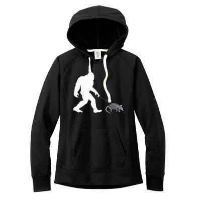 Walking Armadillo Gifts Women's Fleece Hoodie