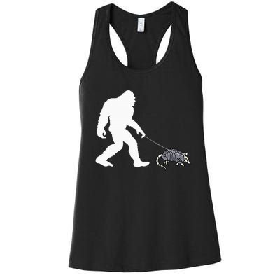 Walking Armadillo Gifts Women's Racerback Tank