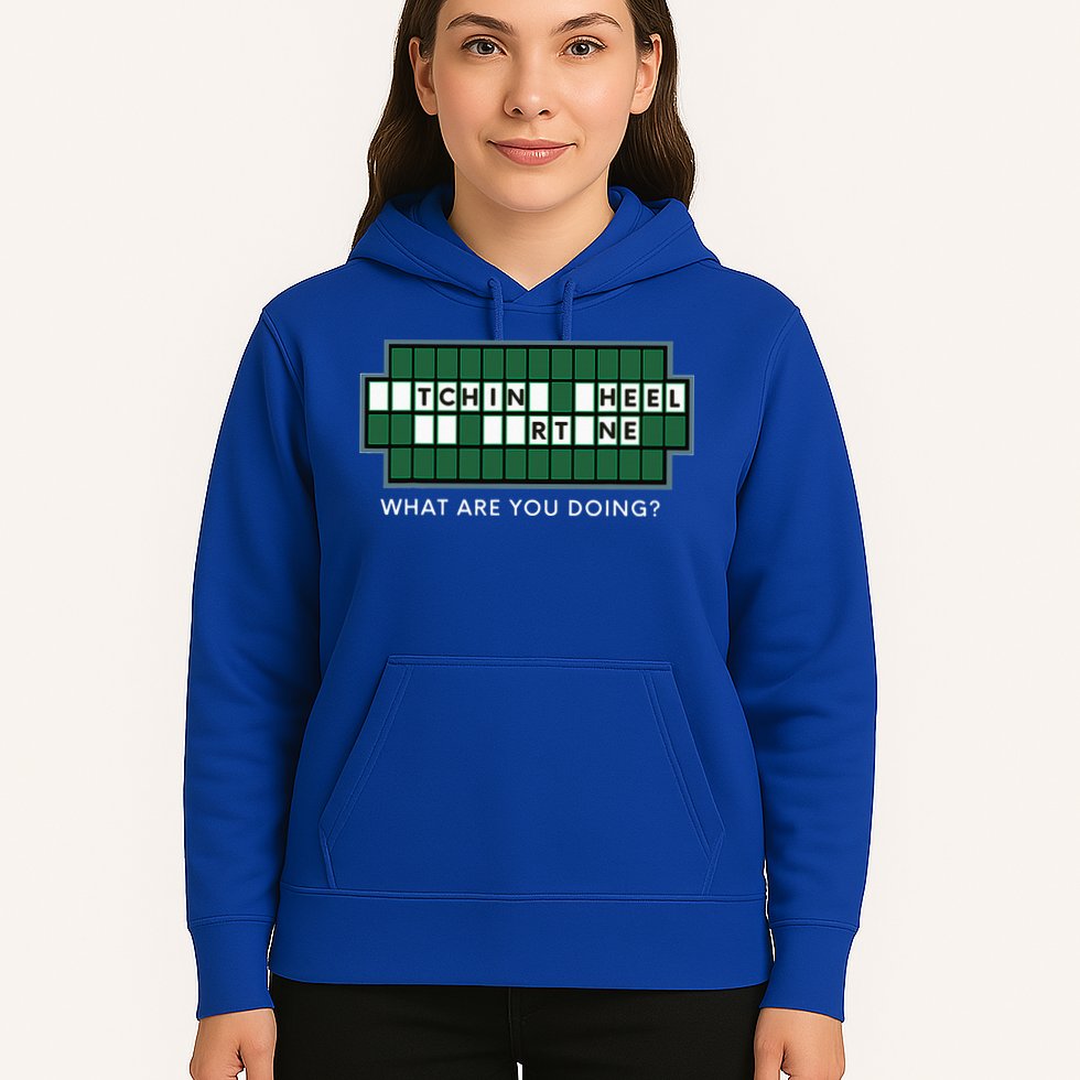 Wheel And Game Show Lovers, Fortune Word Puzzles Hoodie