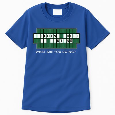 Wheel And Game Show Lovers, Fortune Word Puzzles Tall T-Shirt